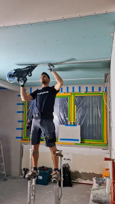 Sucha zabudowa z plyt karton-gips - BWR Ergon Poznań