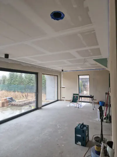 Sucha zabudowa z plyt karton-gips - BWR Ergon Poznań