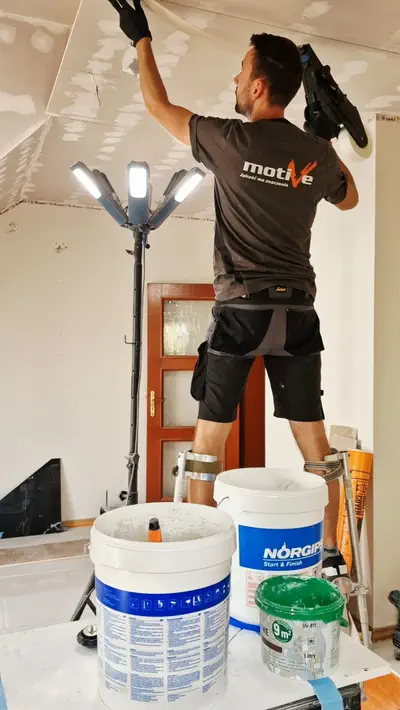 Sucha zabudowa z plyt karton-gips - BWR Ergon Poznań